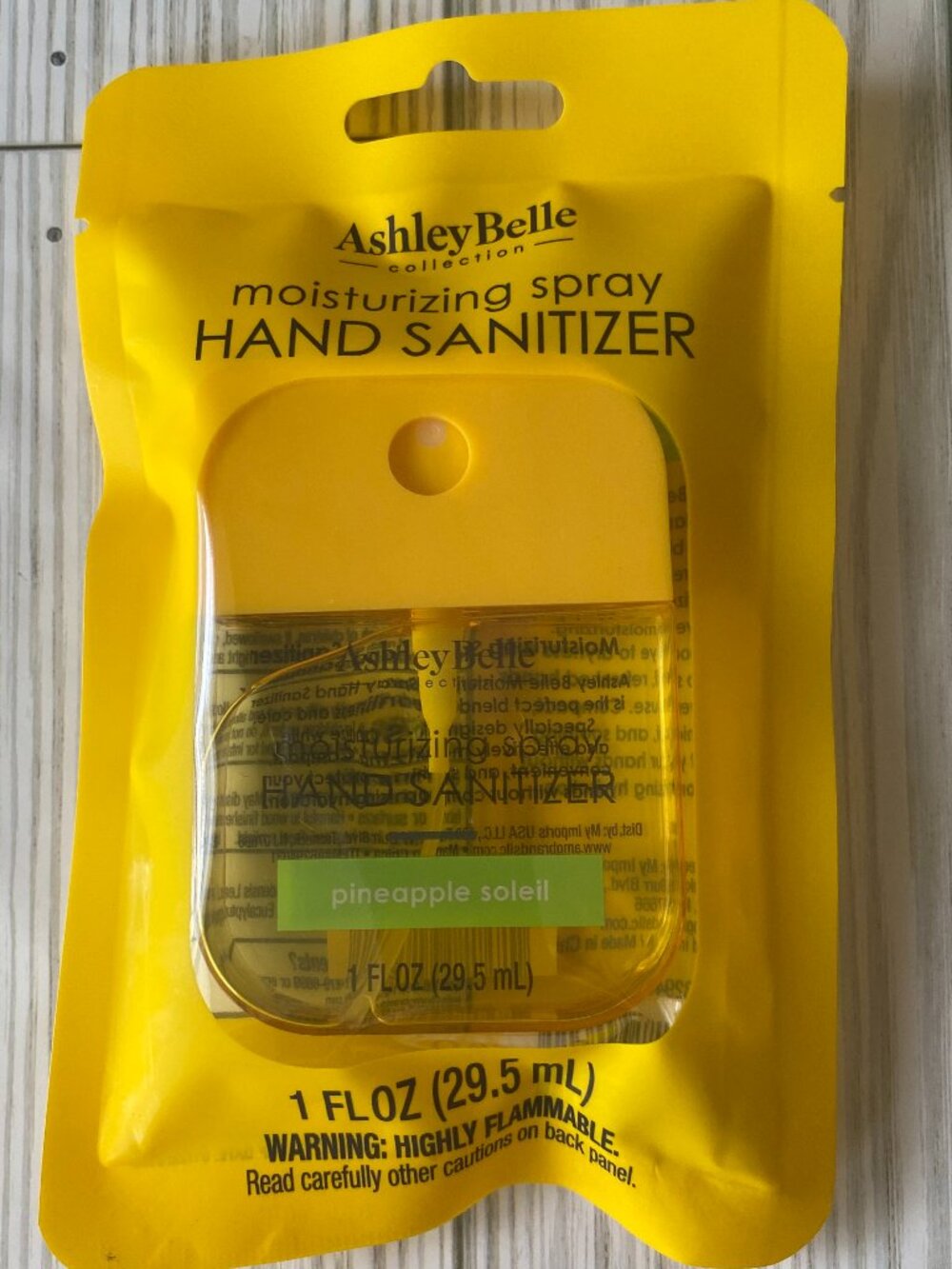 3/$10 Ashley Belle PINEAPPLE SOLEIL  Hand Sani Spr@y